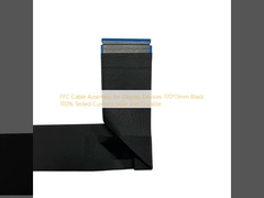 FFC Cable Assembly for Display Devices 170*11mm Black 100% Tested Customizable and Durable