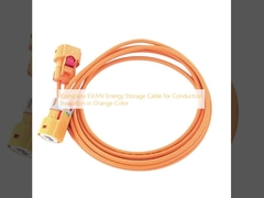 Complete EV/HV Energy Storage Cable for Conduction Insulation in Orange Color