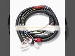 Electromagnetic Shielding Wiring Harness with PVC Pipe, -40°C to 125°C