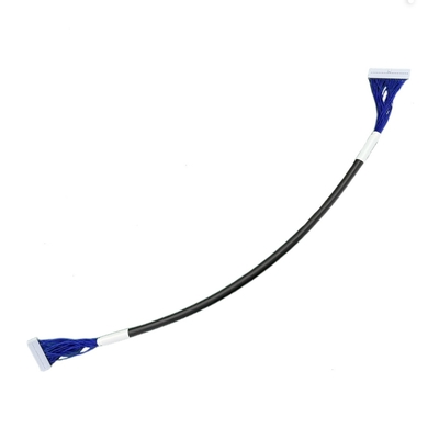 Good price Blue Shielded FFC Cable For LED TV Strong Anti Interference Lvds FFC Cable online