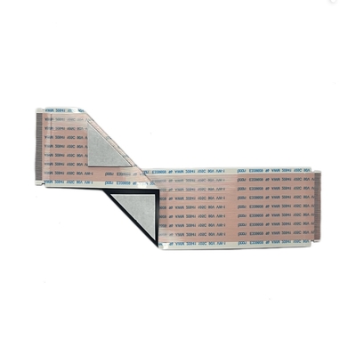 128*62.5mm Cable Harness Assembly Lvds Ribbon Cable Pink White