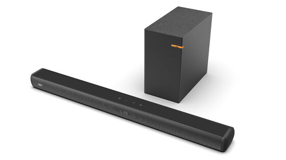 qualità Home Theater ABS Wireless Smart TV Soundbar 2.1 con Subwoofer USB Flash Drive Karaoke fabbrica