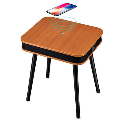 Un buen precio. Mesa de café cuadrada con altavoz multifuncional de alta calidad con carga inalámbrica, altavoces Bluetooth y productos de audio inteligentes en línea