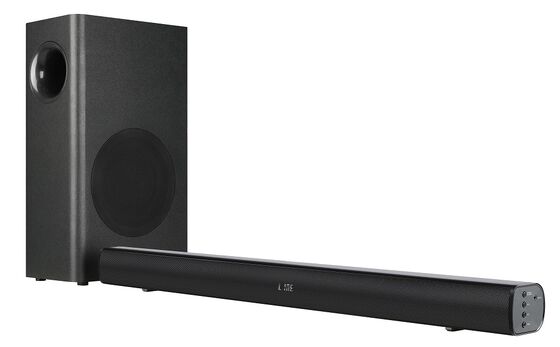 qualità Ingrosso Home Theater Wireless Sound Bar 2.1CH PMPO 100W Subwoofer wireless con telecomando per TV Home party fabbrica